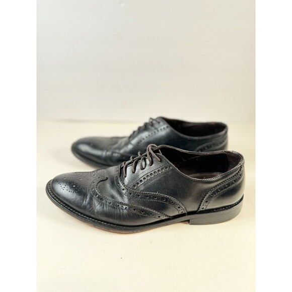 To Boot New York Mens Shoes Black Leather Oxford Brogues Dress Wing Tip US 8.5 main image 8